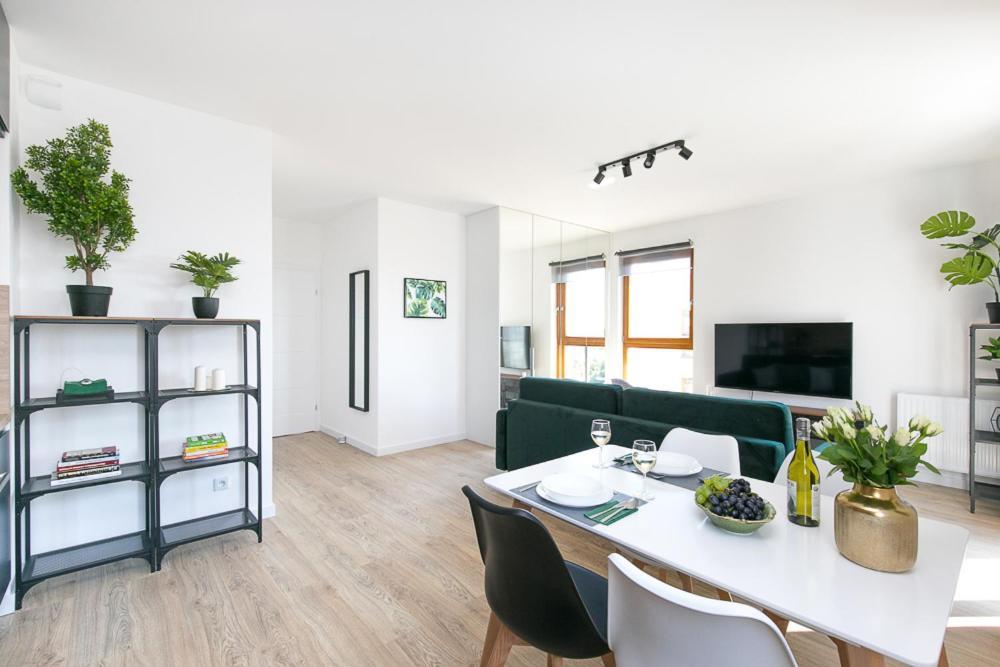 格但斯克Apartament Black Zajezdnia Wrzeszcz公寓 外观 照片